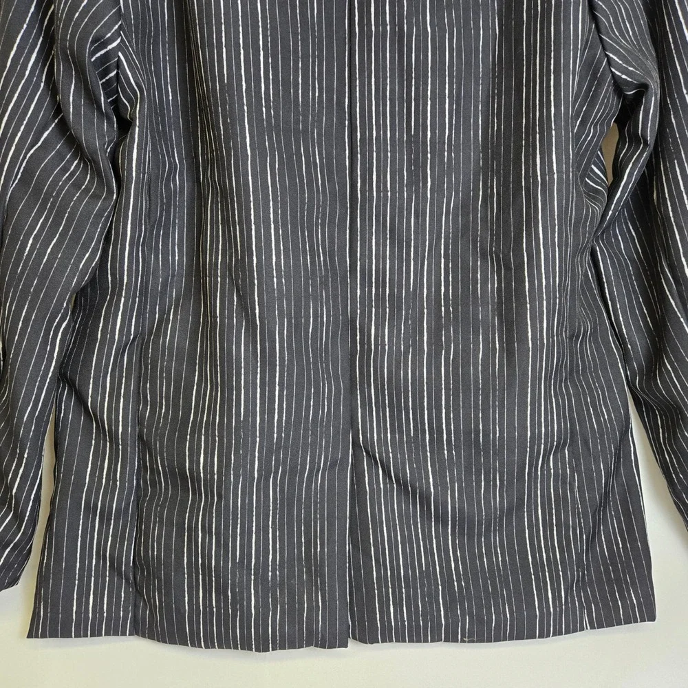 Nightmare Before Christmas Jack Skellington Pinstriped Blazer Spirit Costume Med